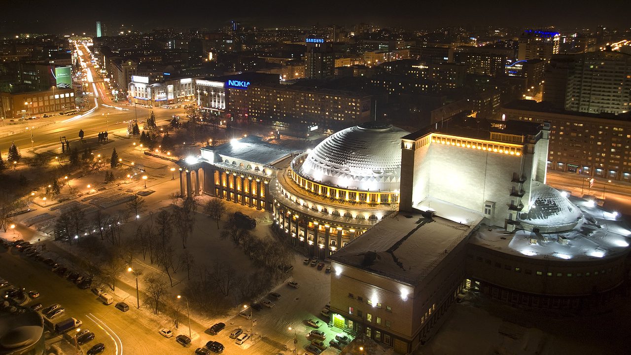 Новосибирск, Новосибирская область — точка маршрута