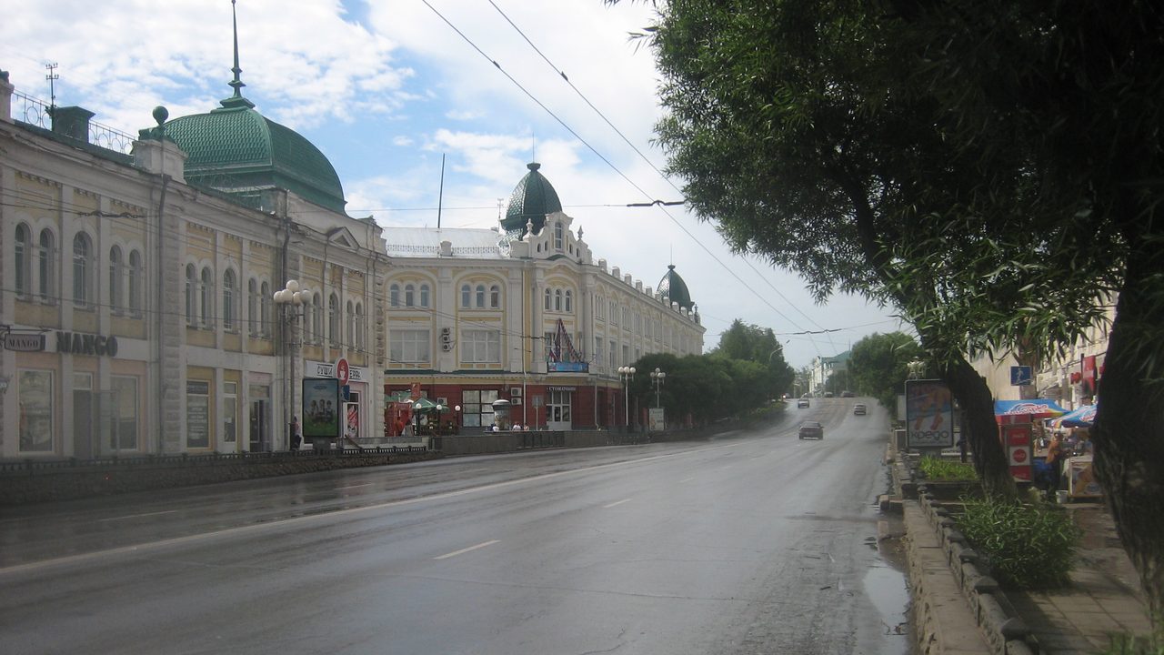 Омск, Омская область — точка маршрута