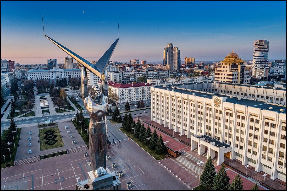 Самара, Самарская область — точка маршрута