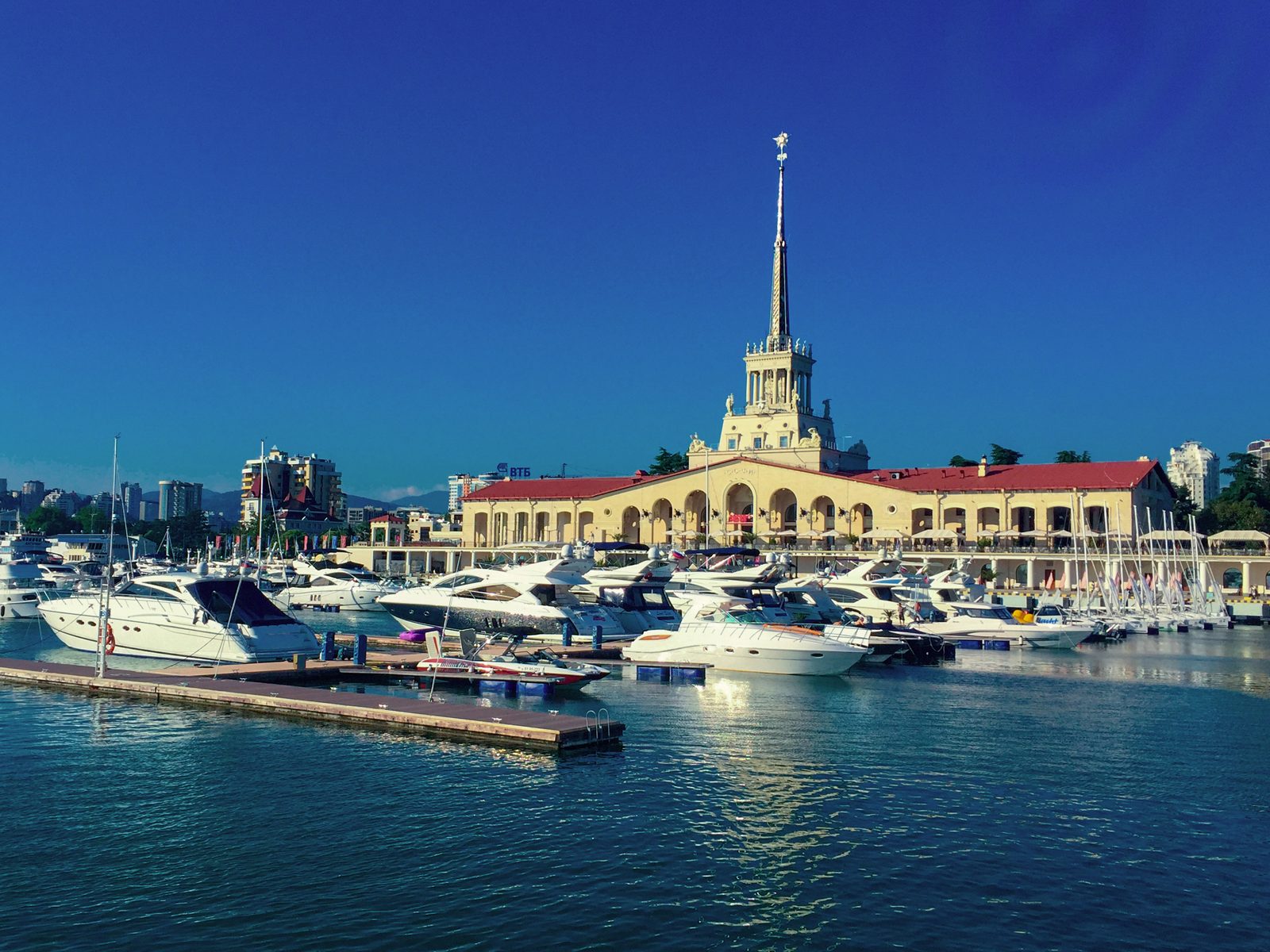 Сочи, Краснодарский край — точка маршрута